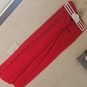 Reformation Vibrant Red Skirt